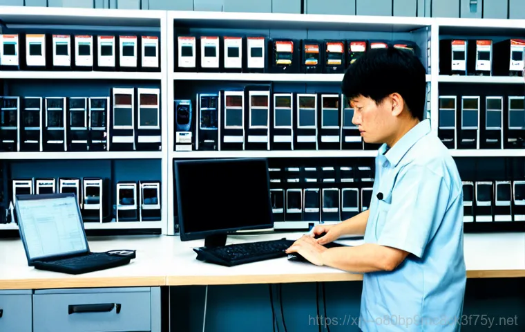 약수동 STATUS_SYSTEM_FILE_MISSING - **Prompt:** A friendly, professional computer technician assisting a senior woman in her Yaksu-dong ...