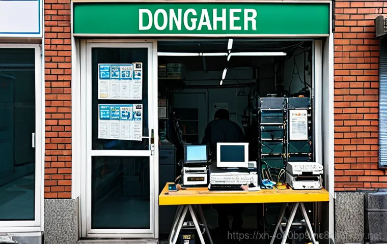 관문동 프리도스 윈도우설치 - "A friendly, approachable computer technician assisting a customer with Windows installation in a ho...