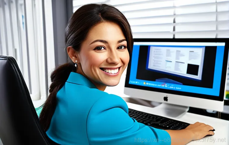 청림동 pc복구중 - PC Repair Service Call**

"A friendly and professional computer technician, fully clothed in a brand...