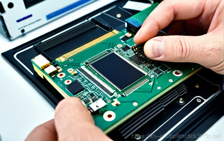 미산면 VGA조립 및 교체수리 - Troubleshooting a Graphics Card**

"A computer repair shop setting. A technician in appropriate atti...