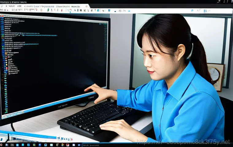 증일동 CRITICAL_PROCESS_DIED - Hardware Diagnostic**

"A computer technician in Jeungil-dong, South Korea, carefully examining a co...