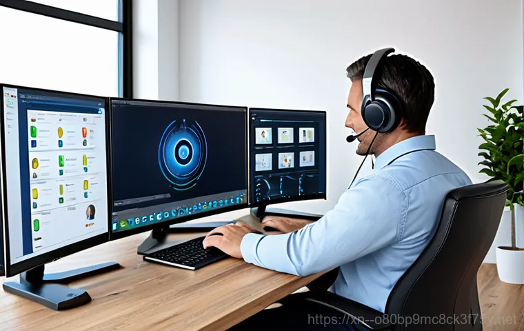 신봉동 STATUS_DISK_WRITE_FAILURE - Data Recovery Specialist**

"A data recovery specialist, fully clothed in modest attire, working met...
