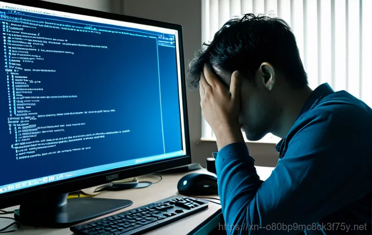 연다산동 STATUS_KERNEL_THREAD_INTERRUPTED - Image Prompt 1: The Frustration of a Kernel Interruption**