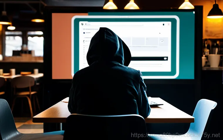 삼양동 STATUS_SESSION_TIMEOUT - **Prompt:** A young professional, mid-task on a laptop, stares at the screen with an expression of u...