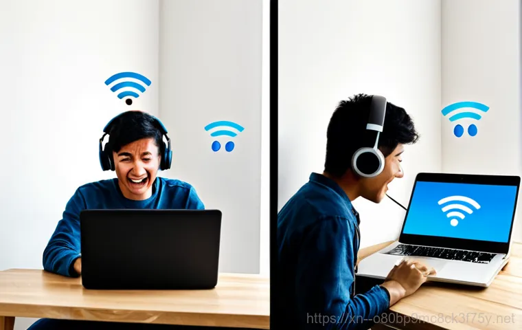 마북동 네트워크구축 설정 및 세팅오류해결 - **Image Prompt 1: The Transformation of a Workspace Network**
    A split-screen or before-and-after...