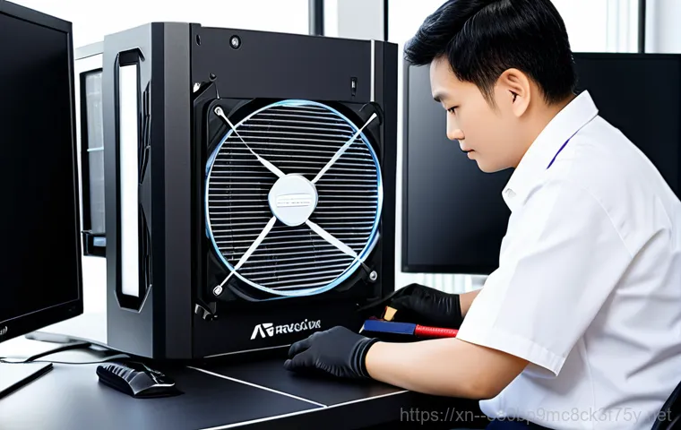 부평구 워크스테이션출장방문수리점 - Frustration of a Workstation Breakdown and the Arrival of Professional Help**

A close-up shot focus...