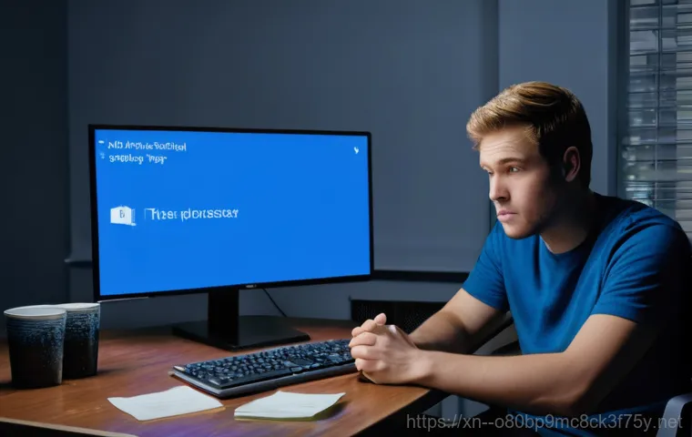 월곶면 STATUS_KERNEL_MODULE_FAILURE - The immediate, frustrating experience of a blue screen error.