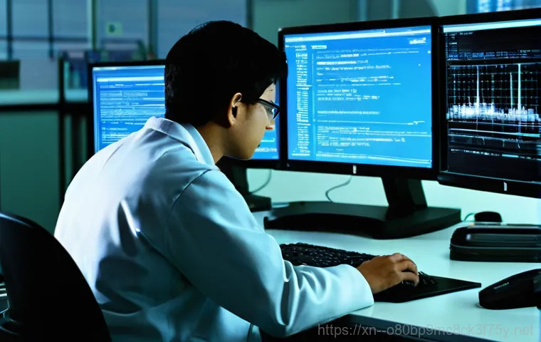 동빙고동 공장초기화복구 - **Prompt 1: The Agony of Data Loss**
    A distressed individual, appearing to be in their late 20s ...