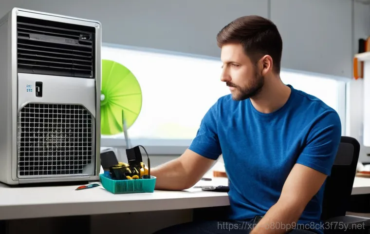 구로동 컴퓨터멈춤 - **Prompt 1: Computer Freezing Frustration**
    A young adult, visibly frustrated, sits at a modern ...