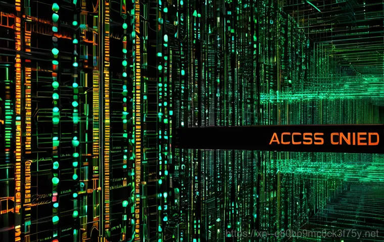 교동면 STATUS_MODULE_ACCESS_DENIED - A person in smart casual attire sits at a sleek, futuristic desk, illuminated by the glow of a trans...