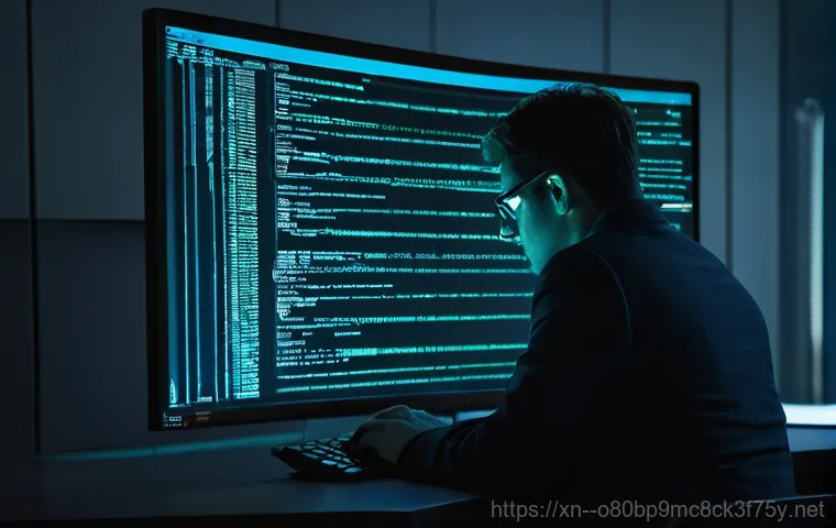 약대동 KERNEL_SECURITY_CHECK_FAILURE - **Image Prompt 2: Inside the PC - Hardware Inspection**
    A focused, tech-savvy individual, wearin...