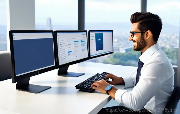 화동 STATUS_DISK_FULL - **Prompt 2: Proactive Digital Declutter**
    "A focused individual, appearing calm and determined, ...