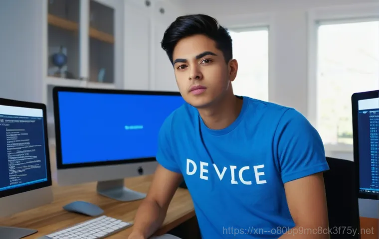 창신동 DEVICE_DRIVER_MISMATCH - Prompt 1: The Blue Screen of Frustration**