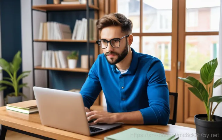 고담동 윈도우10 windows10 재설치 포맷  초기화 - **Prompt 2: User Interacting with Windows Reset Options**
    A close-up, eye-level shot of an adult...
