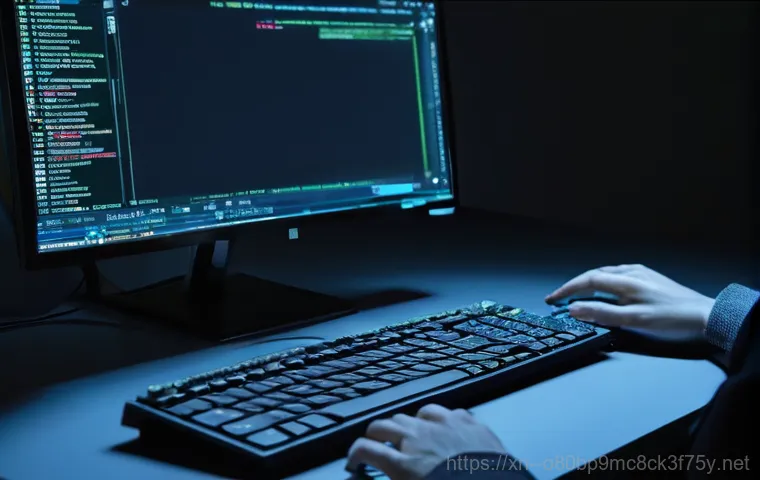 돈암동 STATUS_KERNEL_CONFIGURATION_ERROR - A close-up of a computer monitor displaying a prominent blue screen with the error message "STATUS_K...