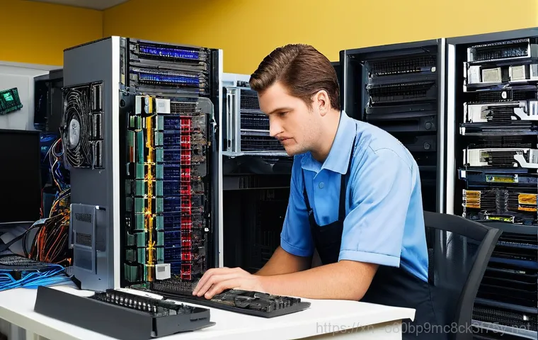 군포동 pc복구중 - **Prompt 1: Computer Catastrophe**
    "A person in their late 20s to early 30s, dressed in casual, ...
