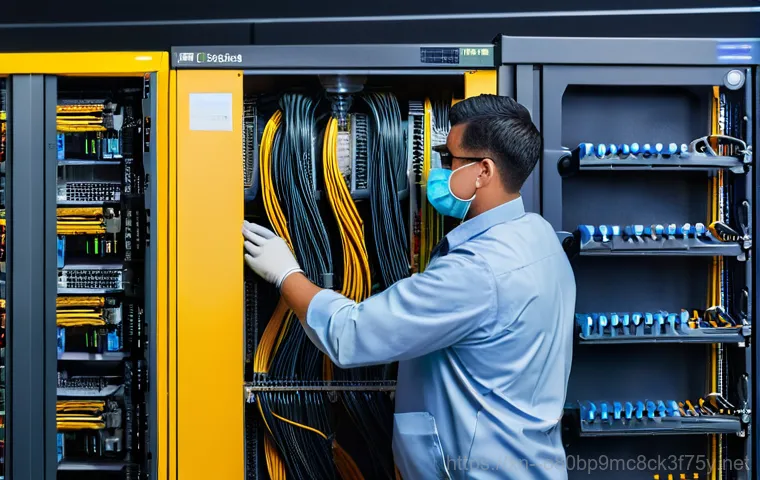 야탑동 server출장방문수리점 - **Expert On-site Server Repair:**
    A highly skilled female IT technician in her early 30s, with h...