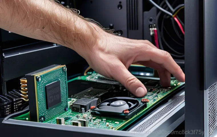 전곡읍 VIDEO_MEMORY_MANAGEMENT_INTERNAL - **A modern individual, visibly frustrated, stares at a computer monitor displaying the "VIDEO_MEMORY...