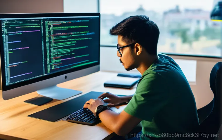 선원면 STATUS_IMAGE_ACCESS_DENIED - **Cloud Permissions Puzzle:** A professional-looking developer, wearing a collared shirt and slacks,...