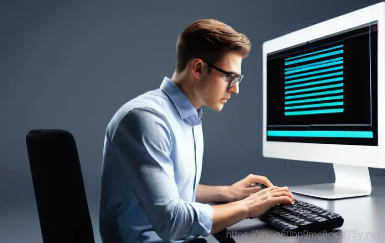 가남읍 HARDWARE_INTERRUPT_STORM - **Prompt 1: The Frustrated Freeze**
    A young adult, male or female, sits at a desk in a dimly lit...