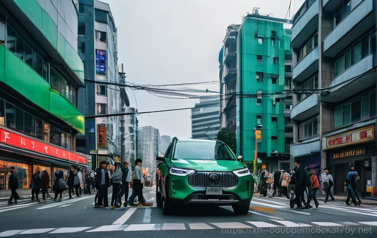 돈암동 STATUS_DISK_FULL - **Prompt:** "A bustling urban street scene in Donam-dong, South Korea, during a sunny day. Pedestria...