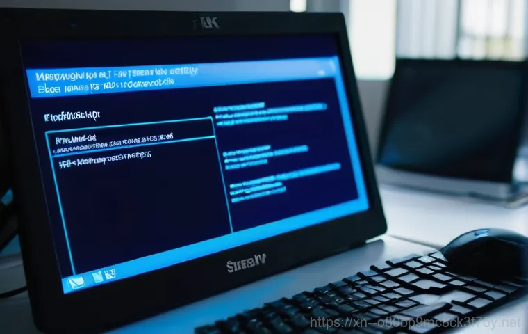 가사동 출장방문윈도우 windows 설치 - A professional computer technician, clean-cut and wearing a company polo shirt, is diligently workin...