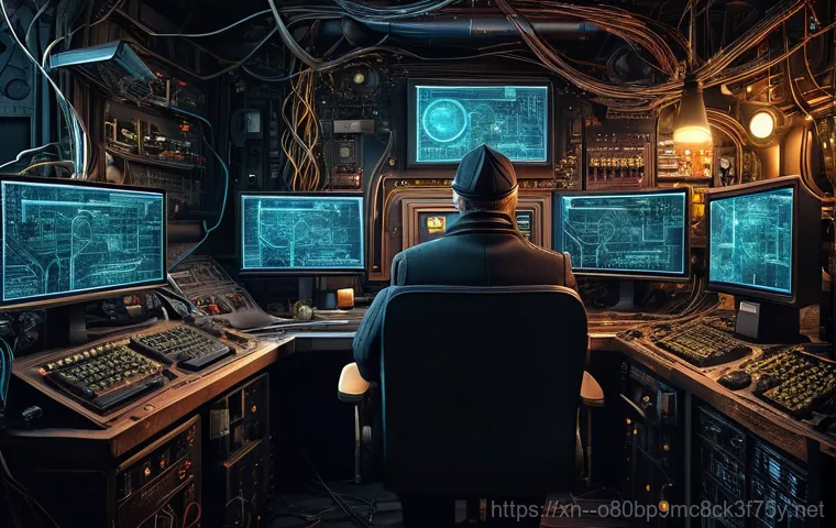 수색동 CLOCK_WATCHDOG_TIMEOUT - A stylized, anthropomorphic CPU character with a stressed expression, wearing a futuristic, snug-fit...