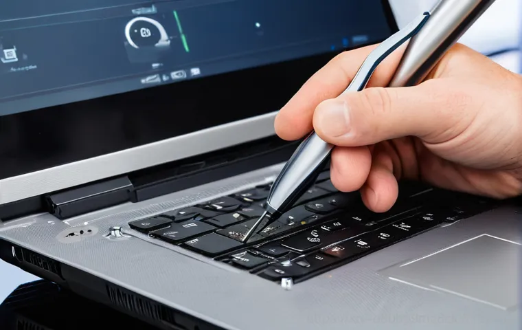 포일동 노트북 laptop 출장방문수리점 - **Image Prompt 1: From Panic to Relief with On-Site Repair**
    A distressed person, in their late ...