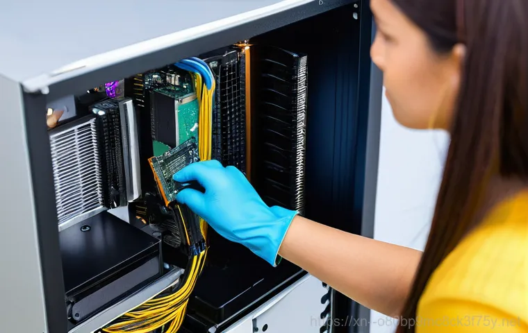 안양시 HARDWARE_FAILURE - **Prompt 1: Sudden Computer Crash and Panic**
    A young professional woman in her late 20s sits at...