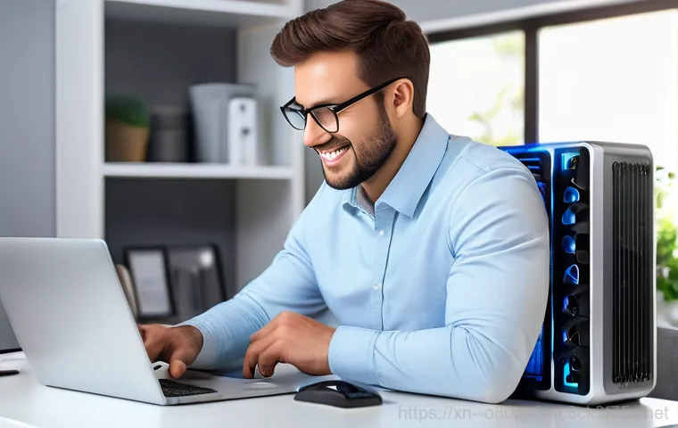 사노동 KERNEL_SECURITY_CHECK_FAILURE - A focused and determined individual, wearing a short-sleeved shirt and an anti-static wristband, is ...