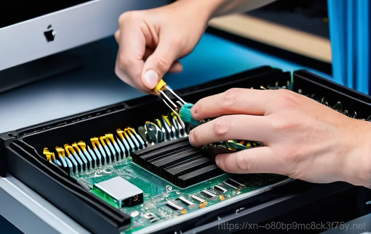 호수동 KERNEL_SECURITY_CHECK_FAILURE - A person, appearing stressed and confused, sits at a desk in a modern home office. Their computer mo...