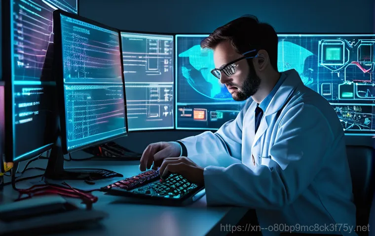 신갈동 STATUS_KERNEL_THREAD_INTERRUPTED - **Image Prompt 1: The Frustrated User and the Interrupted Kernel**
    A young adult, wearing a comf...