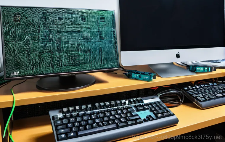 학의동 STATUS_KERNEL_BLOCKED - **Prompt 1: The Frustrated Coder and the Blue Screen of Update.**
    A detailed, realistic digital ...