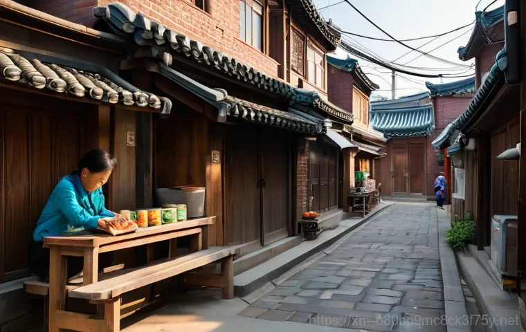 돈의동 CRITICAL_OBJECT_TERMINATION - Prompt 1: Whispers of Time in a Seoul Alley**