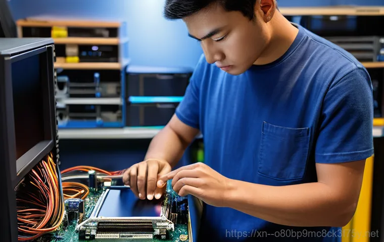 상암동 INACCESSIBLE_BOOT_DEVICE - **Prompt 1: The Blue Screen Nightmare**
    "A young professional, appearing visibly stressed and fr...