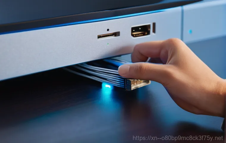 덕정동 BUGCODE_USB_DRIVER - **Prompt:** A young adult, male or female, sits at a computer desk in a dimly lit home office. The p...