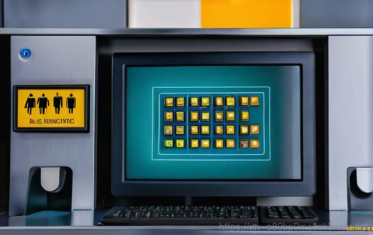 진위면 STATUS_MODULE_ACCESS_DENIED - A young adult, dressed in casual yet professional attire, sits in front of a sleek, modern computer ...