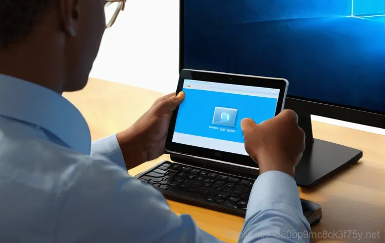 상갈동 윈도우7 windows7 재설치 포맷  초기화 - **Prompt 1: Nostalgic Refresh for Windows 7**
    A young adult, casually dressed in a comfortable s...