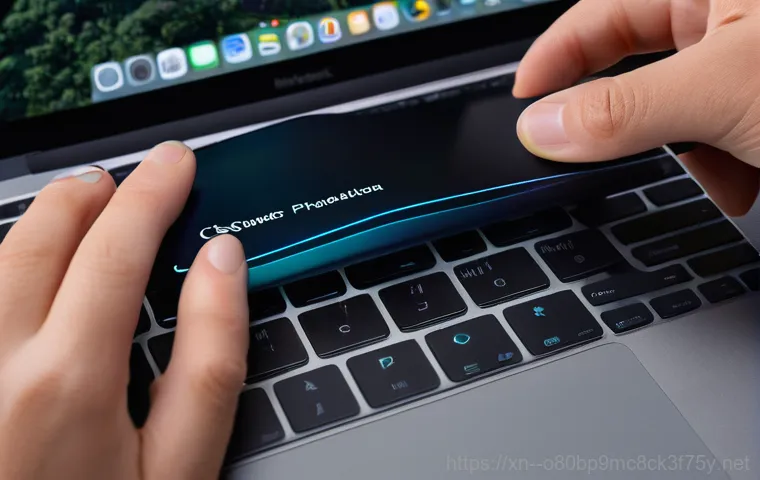 권선구 맥윈도우 부트캠프_bootcamp 재설치 포맷  초기화 - **Image Prompt 2:** A meticulously organized desk scene featuring a sleek silver MacBook as the cent...