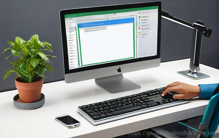 광희동 STATUS_FILE_IN_USE - **Prompt 2: The Tech-Savvy Troubleshooter**
    A focused individual, mid-30s, is shown at their com...