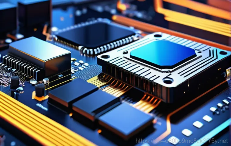 파장동 ACPI_BIOS_ERROR - A detailed shot of a computer motherboard, partially removed from its case, being carefully examined...