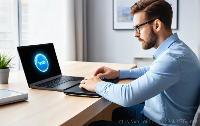 일죽면 a disk read error occurred - **Prompt 2: Inside the Computer: Troubleshooting Cables**
    A detailed, well-lit shot inside a des...