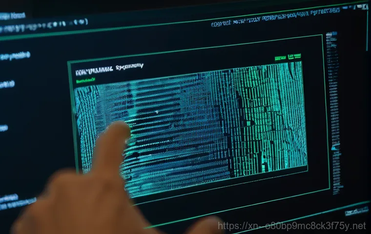 진건읍 SYSTEM_THREAD_EXCEPTION_NOT_HANDLED - A young adult, looking frustrated and confused, sits in front of a computer monitor displaying a bri...