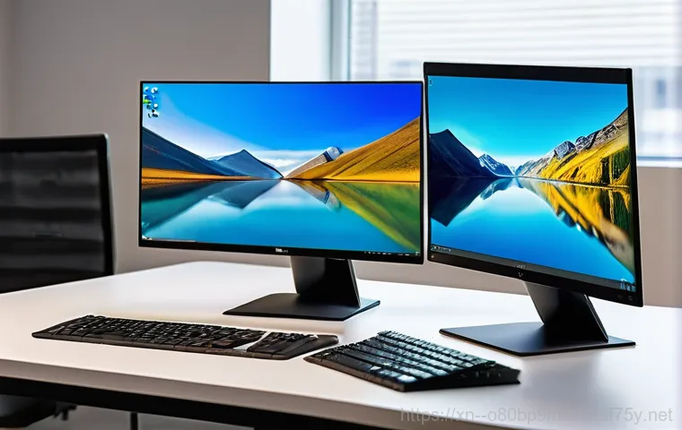 대덕동 출장방문윈도우 windows 설치 - A professional computer technician, either male or female, in a clean, modern home office setting. T...