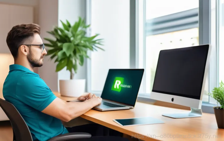 별내면 STATUS_KERNEL_MODULE_NOT_FOUND - A highly focused individual, dressed in smart-casual attire such as a button-up shirt, is seated at ...