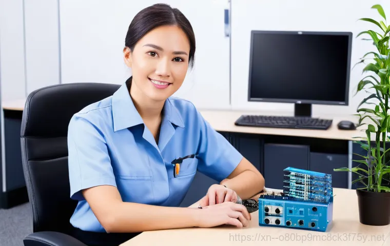 서구 server출장방문수리점 - **Prompt 1: The Server Crisis Averted**
    A highly stressed business owner, in their late 30s, sta...