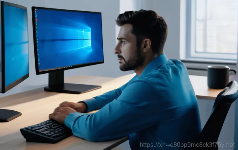 저동 pc에 문제가 발생하여 다시 시작해야 합니다 - A detailed, focused shot on the open side panel of a sleek desktop computer tower, revealing its int...