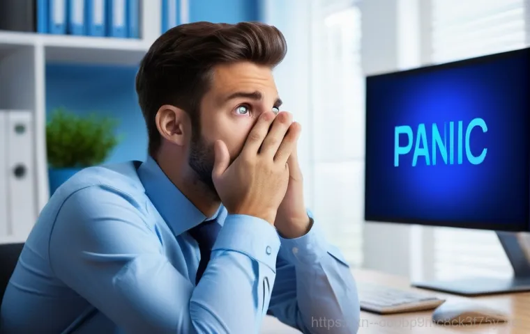 하사창동 DRIVER_CAUSED_SYSTEM_CRASH - Prompt 1: The Blue Screen of Panic**