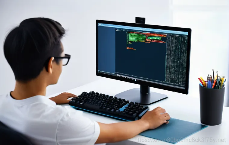 홍익동 linux재설치 포맷  초기화 - **Image Prompt 1: Data Backup Essentials**
    A young adult, male or female, in casual attire, is i...