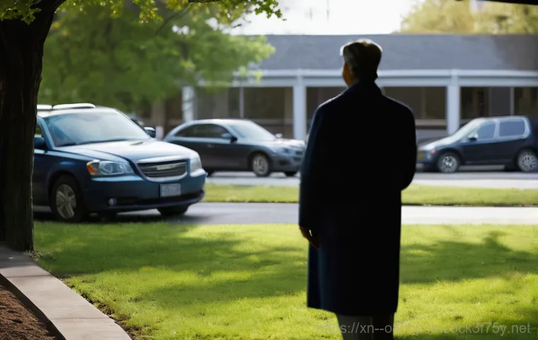 양지동 WATCHDOG_VIOLATION - **Prompt:** A quiet, tree-lined suburban street at dusk. The scene is viewed as if through a slightl...